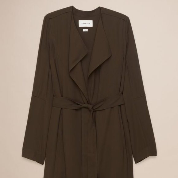 Aritzia Jackets & Blazers - ARITZIA Babaton Quincey Jacket Flowy Trench coat xs